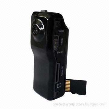 Mini DVR Thumb Camera, Supports Up to 32GB External Micro SD Card, OEM Orders Welcomed